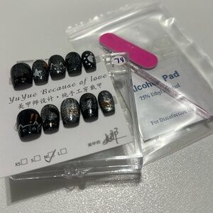 Brand New Hand Made Press on Nails # 74